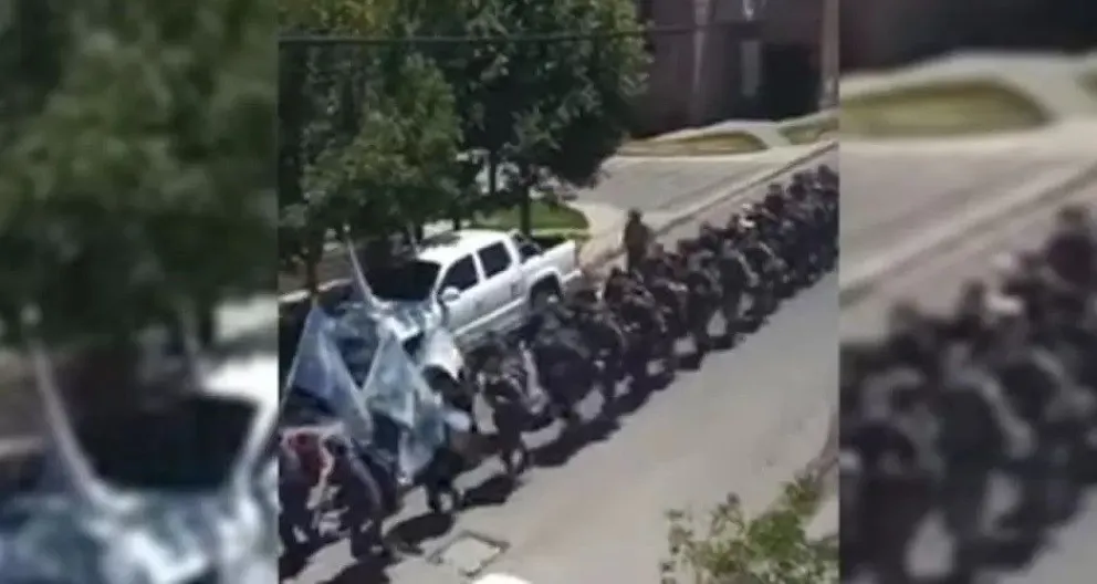Video del escándalo: policías de Neuquén entrenan con cánticos homofóbicos