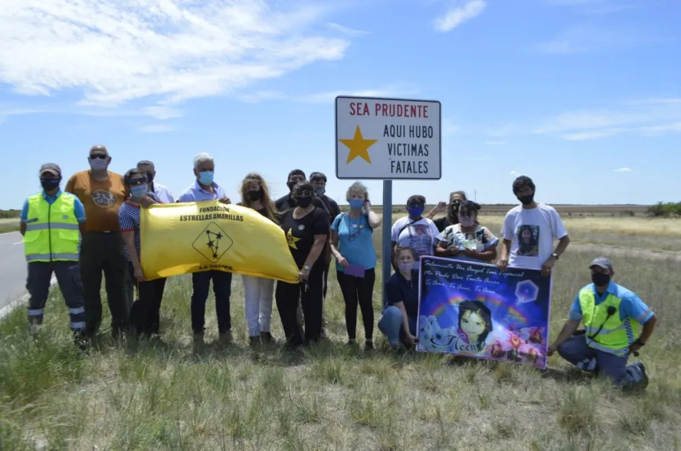 El Congreso Nacional de Estrellas Amarillas sesionó en Lamarque para promover la seguridad vial 