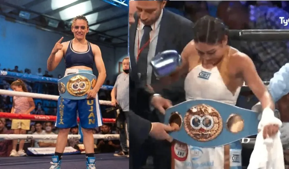 Increíble: Brenda Carabajal prestó su cinturón para unas fotos y se lo robaron