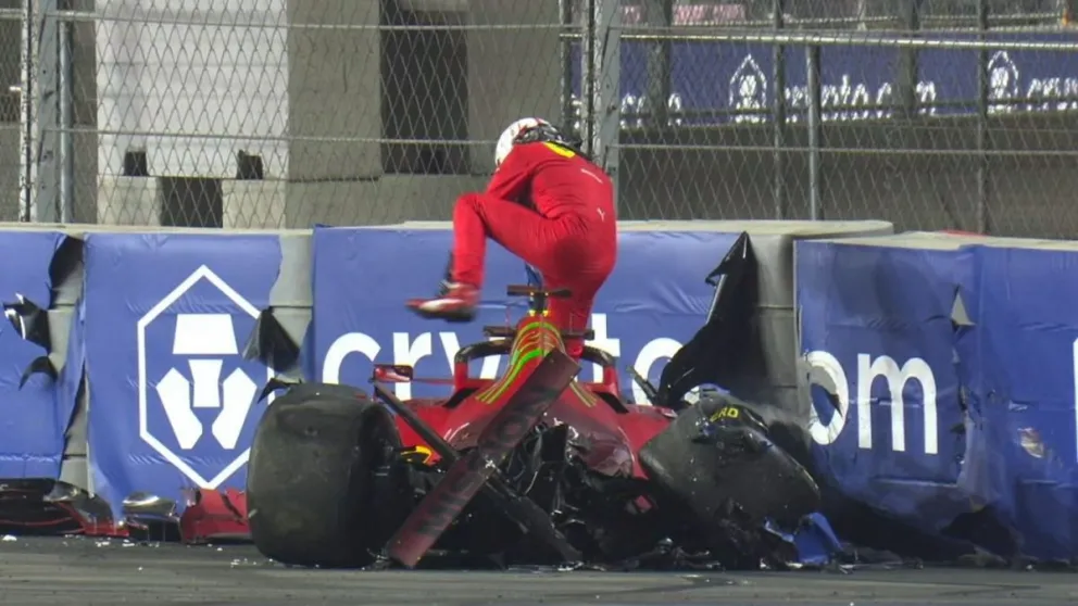 VIDEO: Charles Leclerc sufrió un durísimo accidente en la Fórmula 1