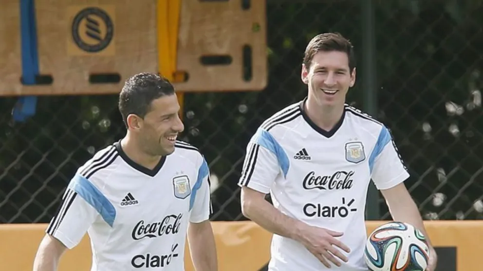 VIDEO: El saludo de Leo Messi a Maxi Rodríguez por su retiro