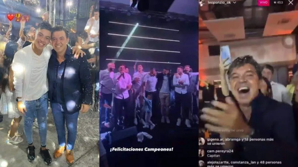 VIDEO: Los jugadores de River le pidieron a Gallardo que se quede