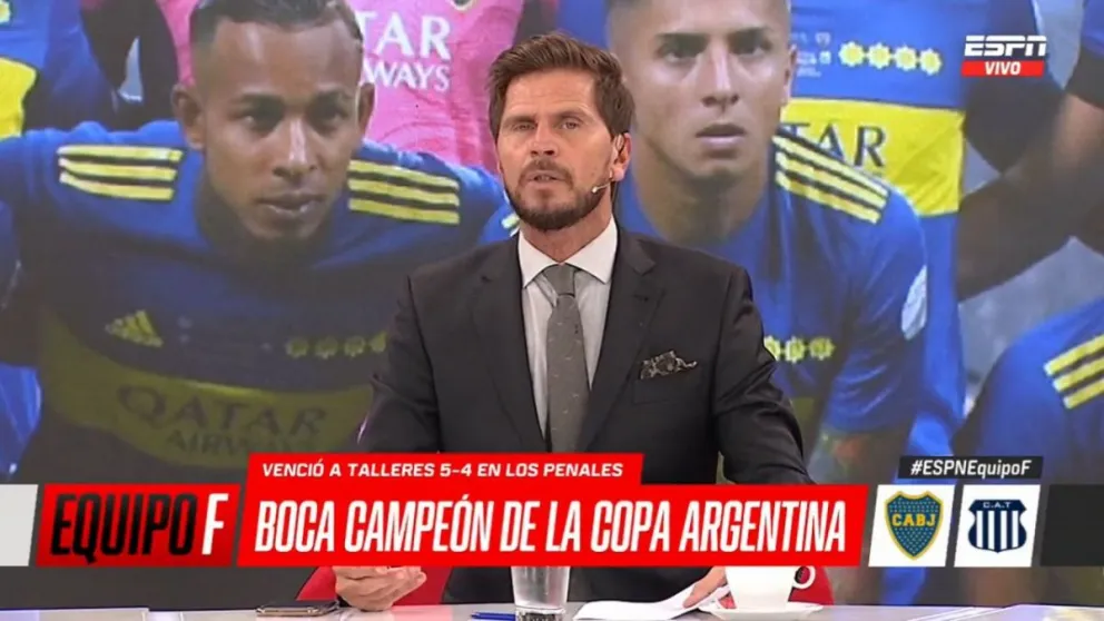 Vignolo y su reflexión tras el título de Boca: Valorizó la obtención de la Copa Argentina