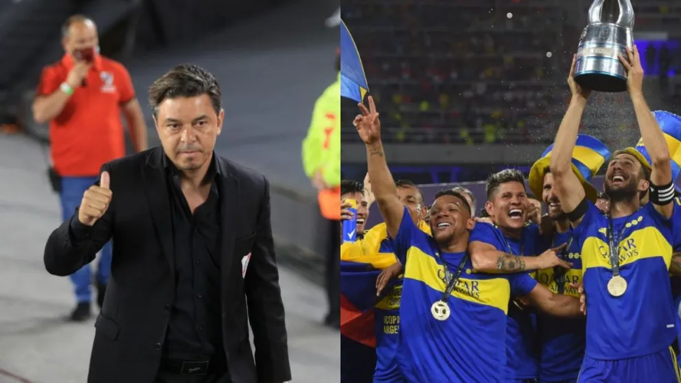 Con chicana: River felicitó a Boca por la Copa Argentina con un detalle particular