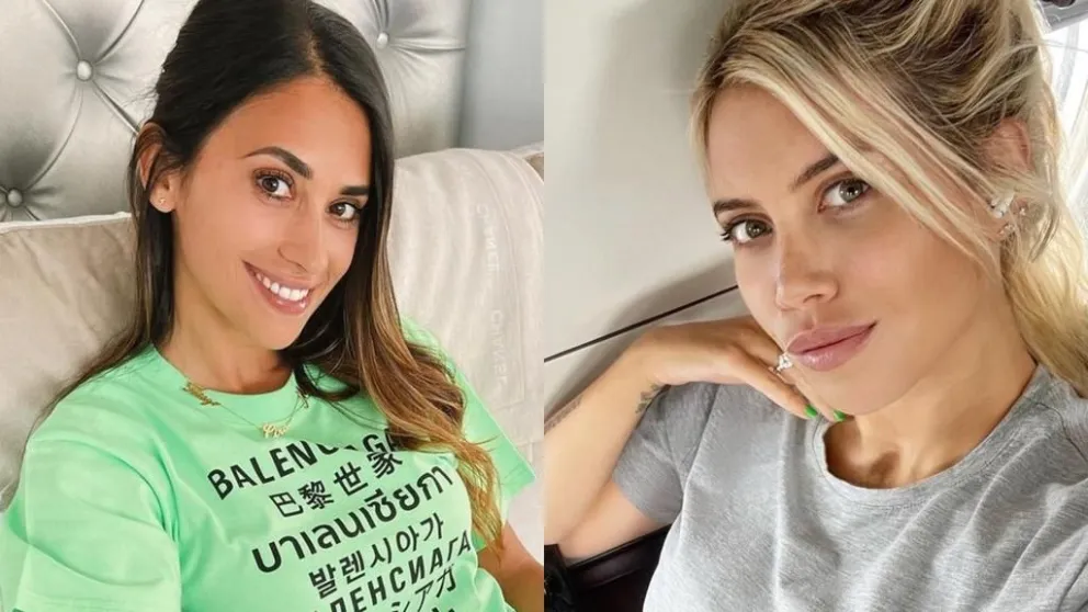 ¡La imagen que sorprendió a todos! Antonella Roccuzzo y Wanda Nara juntas por primera vez 