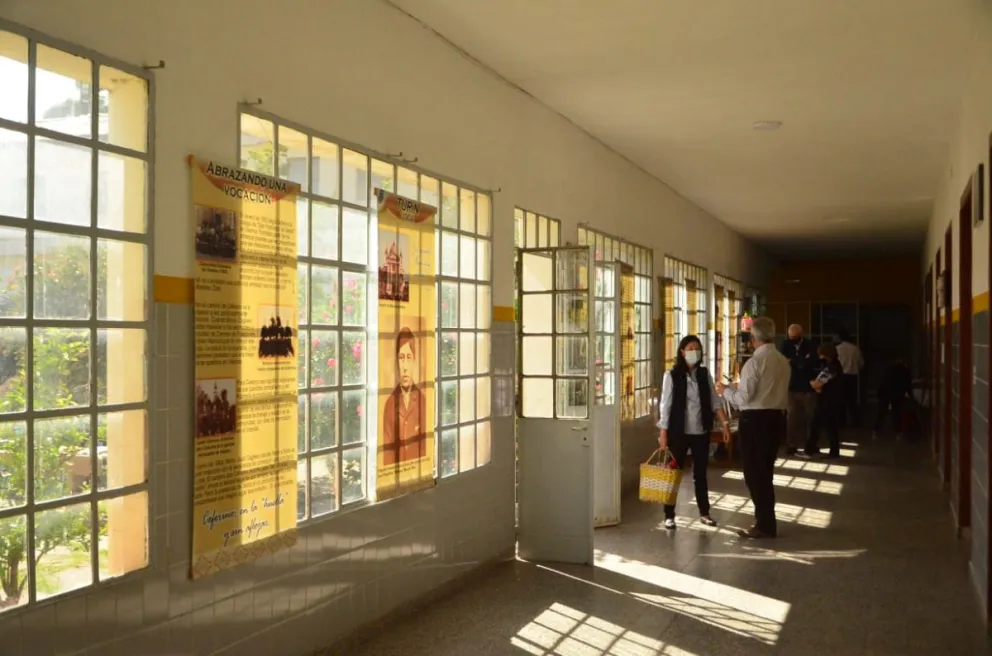 El complejo Don Bosco de puertas abiertas y con feria de artesanos