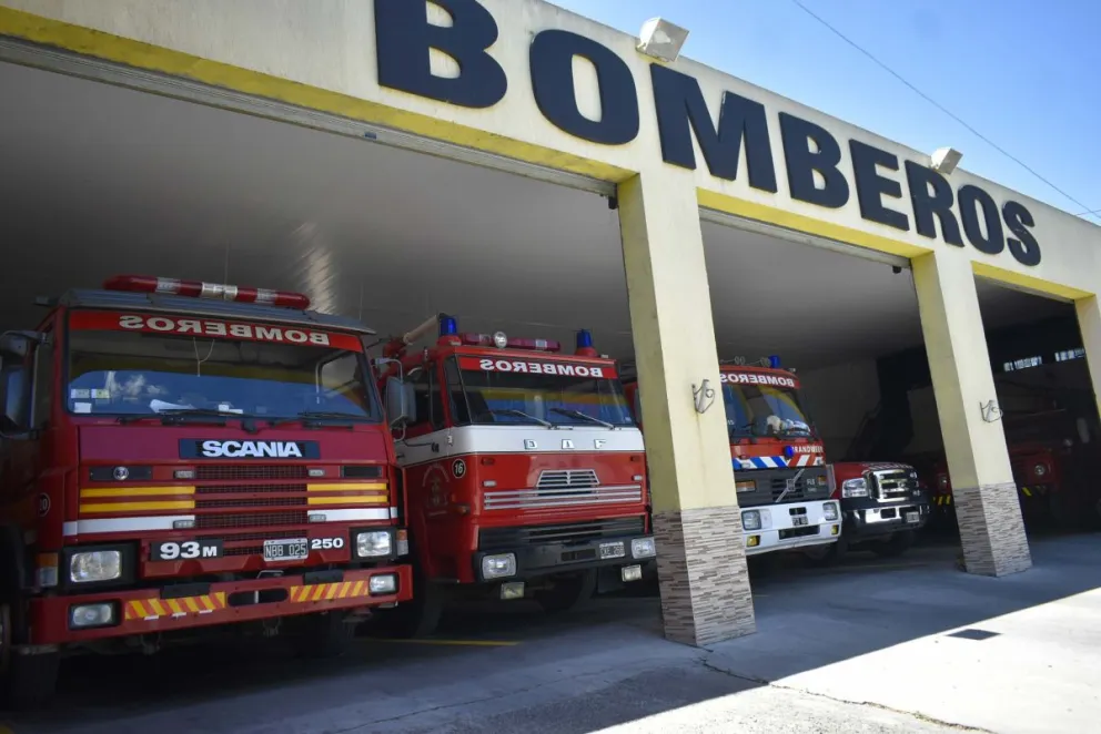 Una dotación actuó rápidamente.