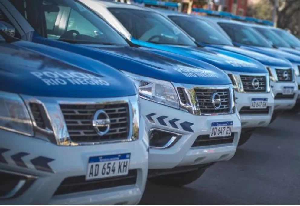 50 nuevos vehículos se incorporarán a la flota de la Policía de Río Negro