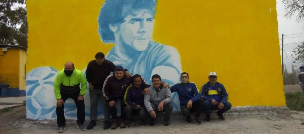 La chacra a disposición para festejar el día del hincha