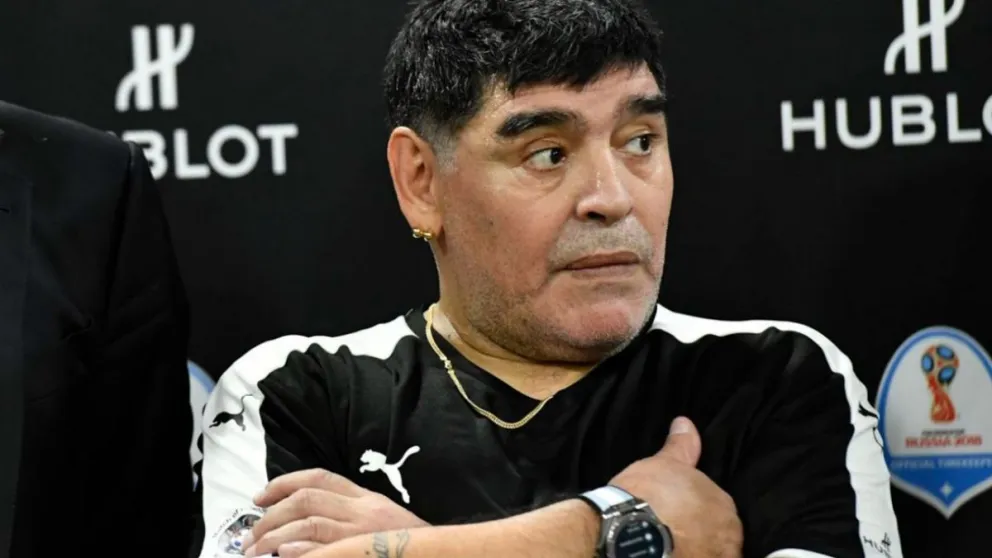 Encontraron en India un reloj que era de Diego Maradona