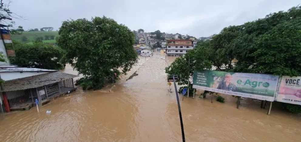 Fuertes lluvias en Brasil dejan al menos 11 muertos y 267 heridos