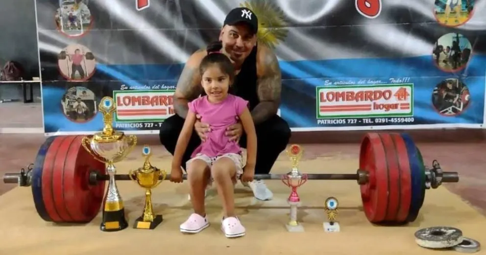 Carriqueo es el mejor atleta del año de la Asociación Bahiense de Pesas