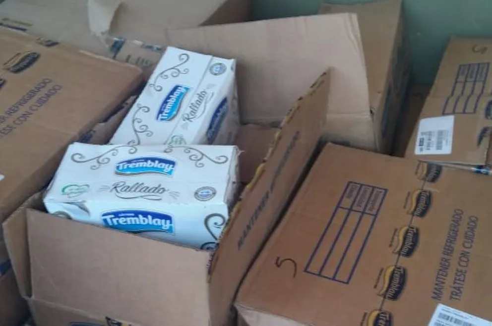 Secuestran 300 kilogramos de queso de dudosa procedencia