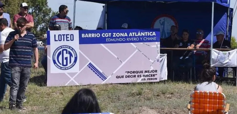 ARSA entregará a CGT el proyecto de agua para el loteo social