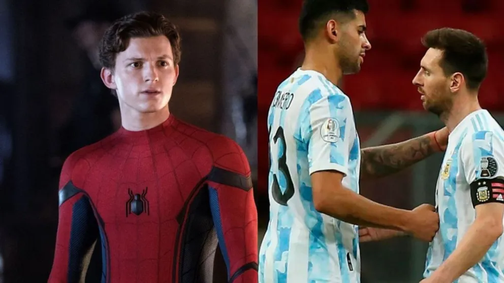 La confesión de Spiderman: Es fanático de dos jugadores de la selección argentina