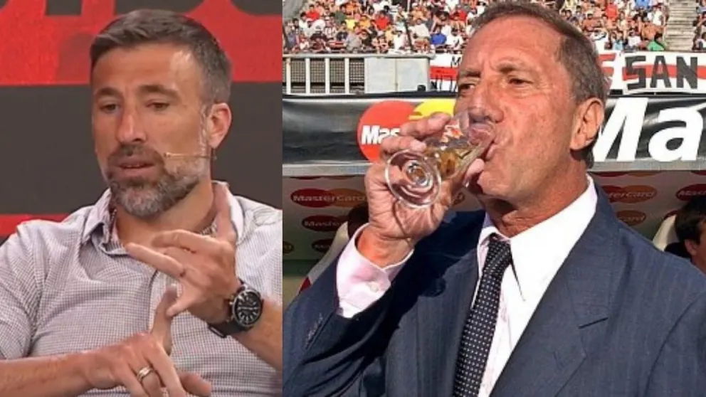 Video: Pavone recordó qué les dijo Bilardo antes de salir con una botella de champagne al Monumental