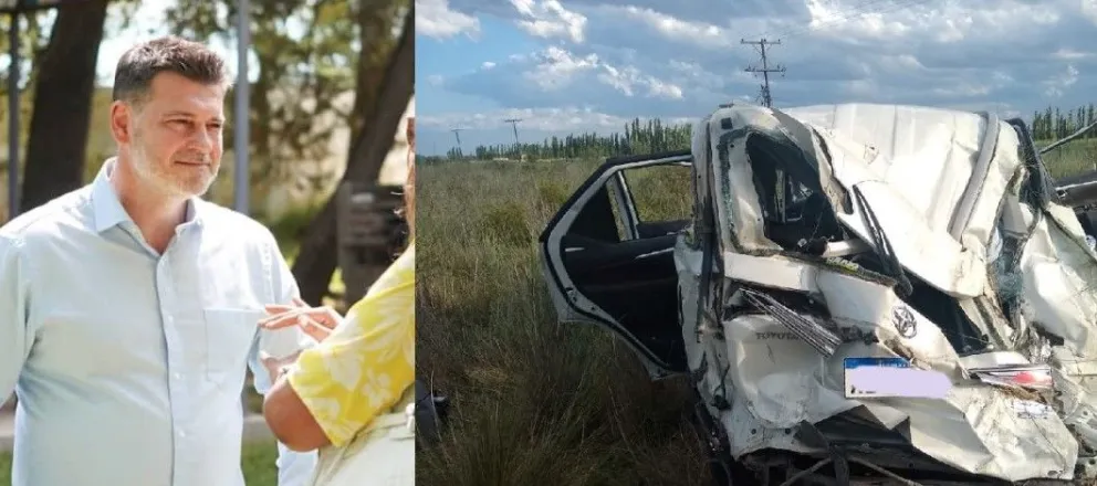 Un funcionario provincial está grave tras protagonizar un accidente en la ruta