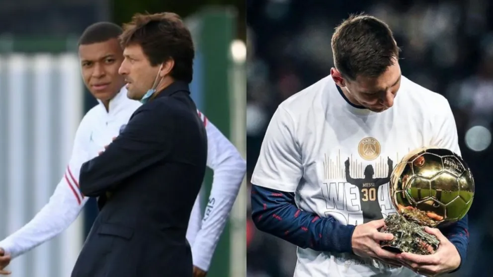 ¿Un palo para Messi?: Leonardo llenó de elogios a Mbappé y lo ubicó por encima de todos