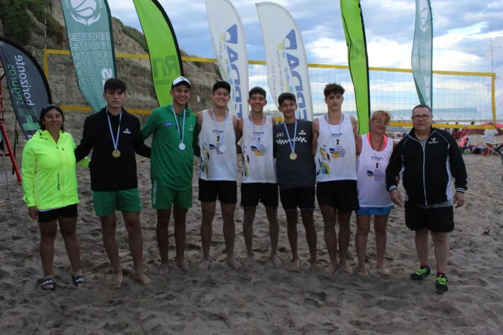 Conocé a los ganadores de la primera fecha del Circuito Patagónico de Beach Voley