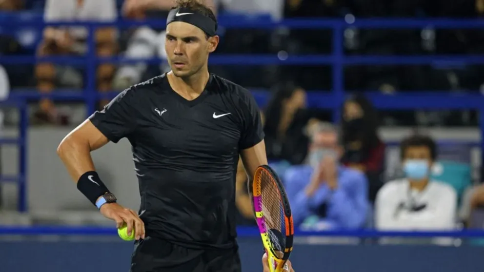 Mal momento para Rafa Nadal: Se contagió de coronavirus tras jugar una exhibición