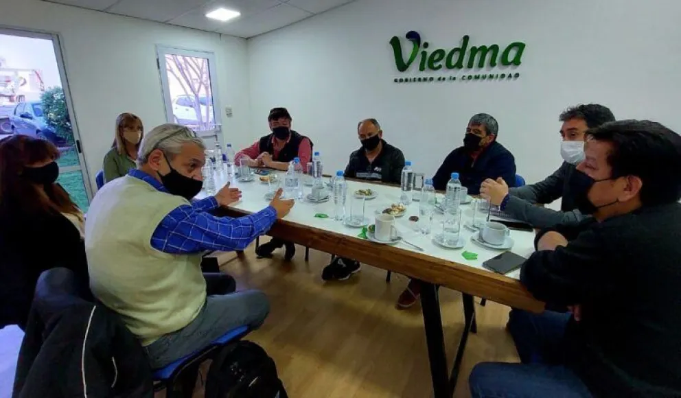 Los gremios se expresaron a favor del proyecto “Alta Viedma”