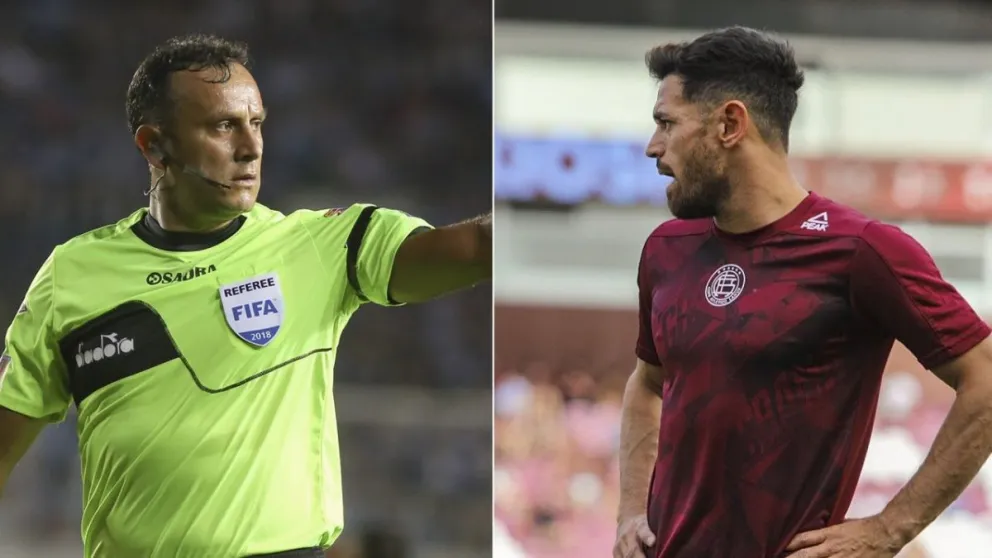 Laucha Acosta recibió una durísima sanción por amenazar al árbitro Darío Herrera