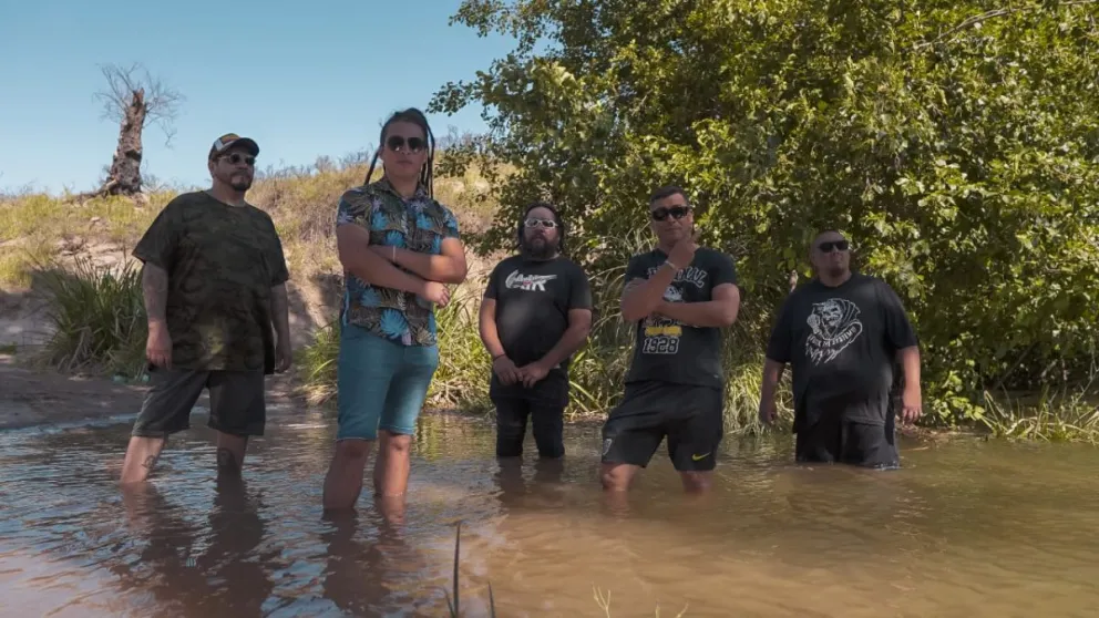 Lisandro Aristimuño grabó con una banda de la Comarca
