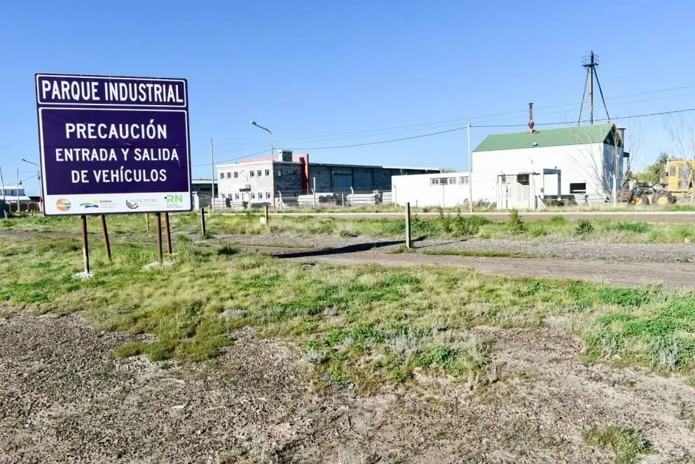 El Parque Industrial de Viedma entre los relevados.