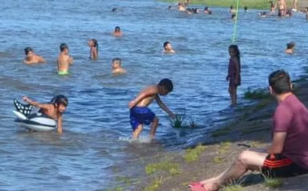 La ola de calor llevó el termómetro a los 39,1 grados