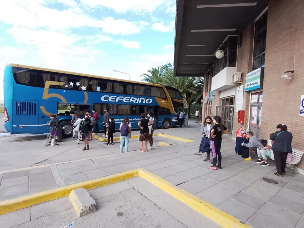Una semana intensa y con mucha demanda es la que se vivió en la Terminal de Ómnibus