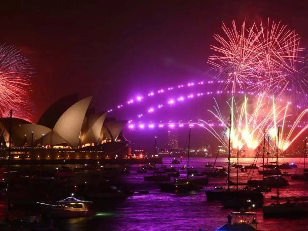 Estos son los primeros países que recibirán el Año Nuevo