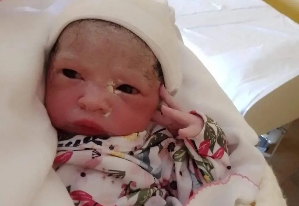 La primera bebé de 2022 en Patagones se llama Gianna Videla