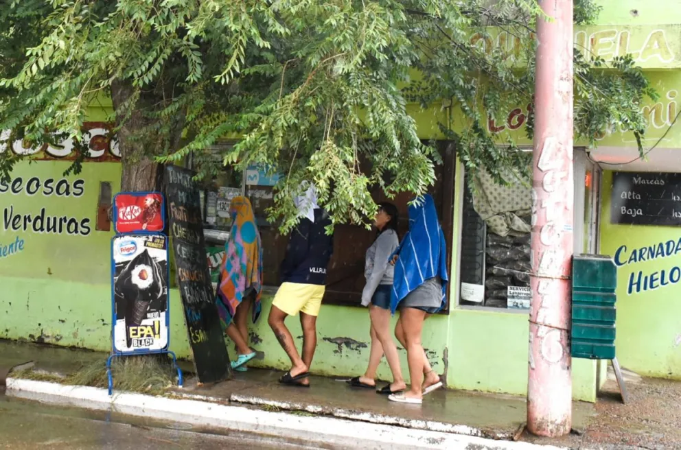  Los mayores inconvenientes con la lluvia se sucedieron en El Cóndor