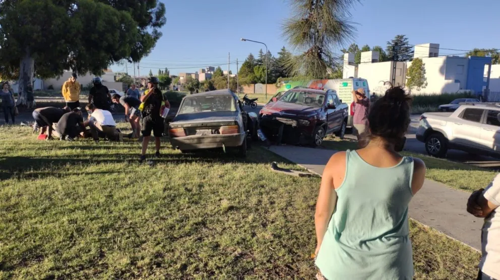 Chocaron en Viedma, el otro conductor no tenía seguro y ahora irá a la Justicia 