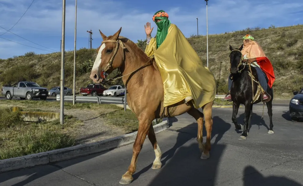 Los Reyes Magos hicieron escala en Patagones