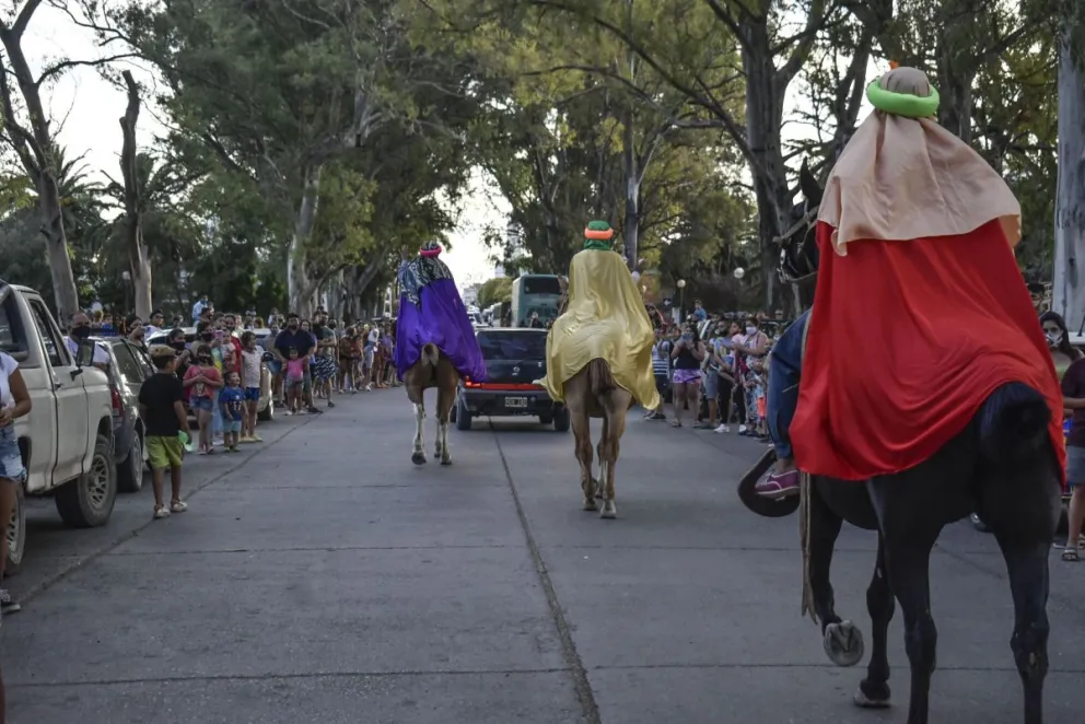 Los Reyes Magos pasarán por Patagones este domingo 5 (Foto: archivo)