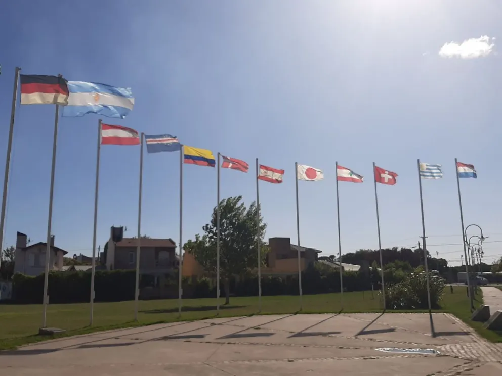El violento atraco ocurrió cerca de la plaza de las banderas.