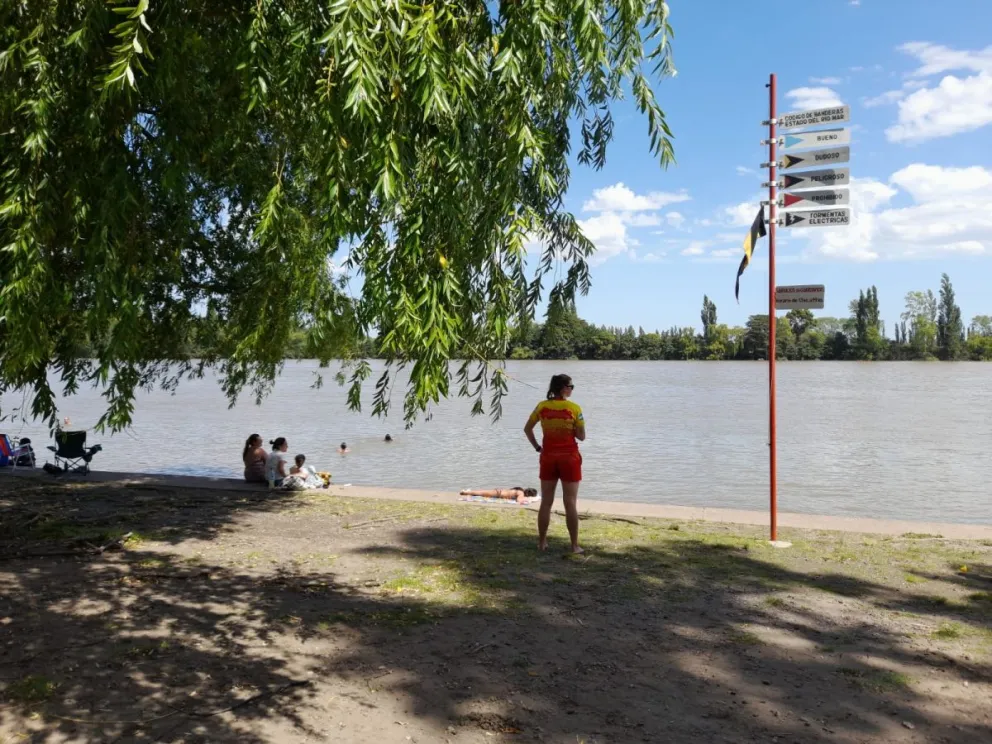 Ante tanto calor, mejor elegir lugares seguros para bañarse