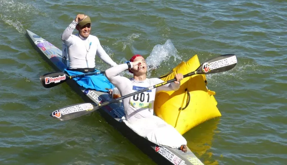 Pinta y Lucero ganaron la primera etapa de la Regata y hubo susto por una dupla que llegó deshidratada 