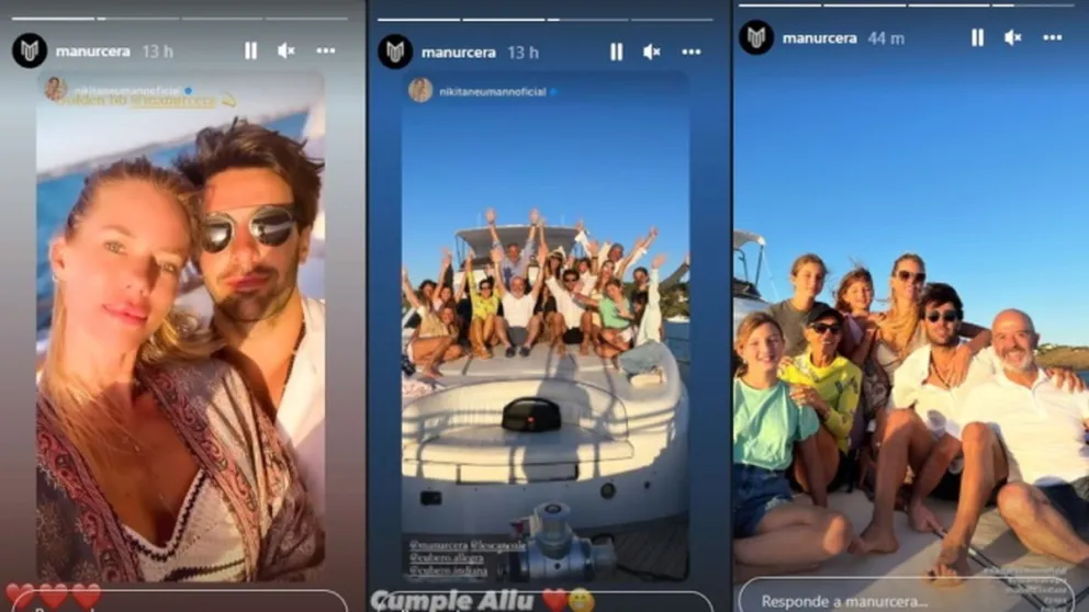 Manu Urcera y Nicole Neumann se muestran enamorados luego  del escándalo