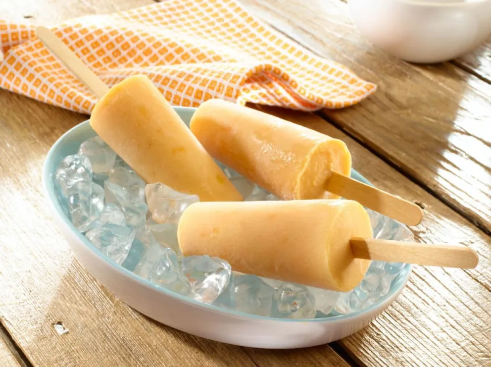 Cómo hacer helado de durazno, ¡con solo 2 ingredientes!