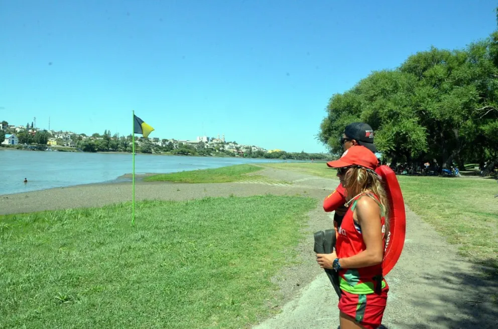 Los guardavidas están en estado de alerta y movilización 