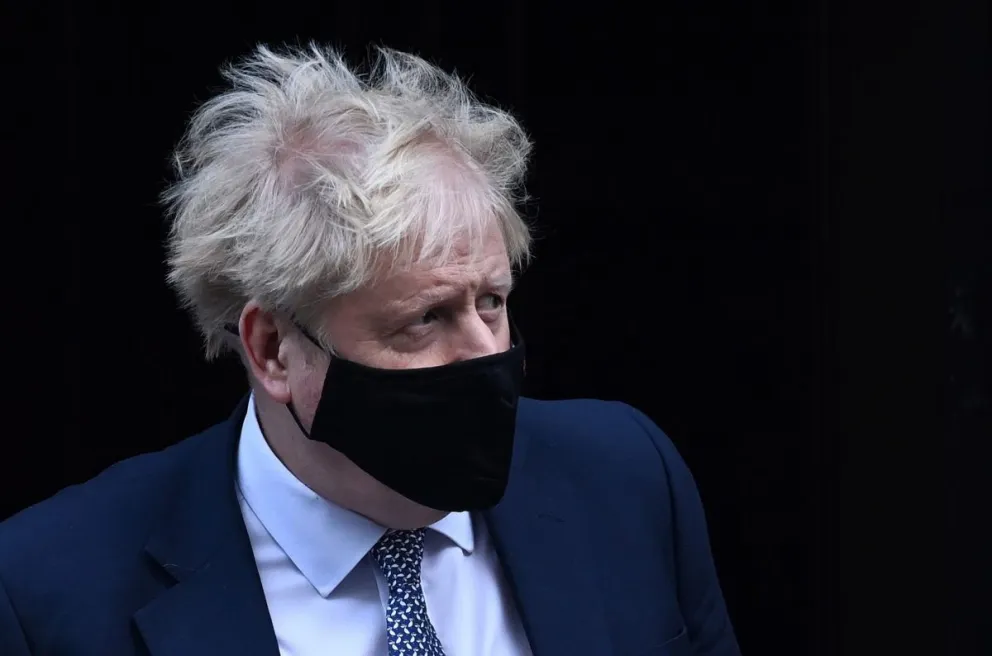 Boris Johnson se disculpó tras el escándalo de la fiesta en cuarentena