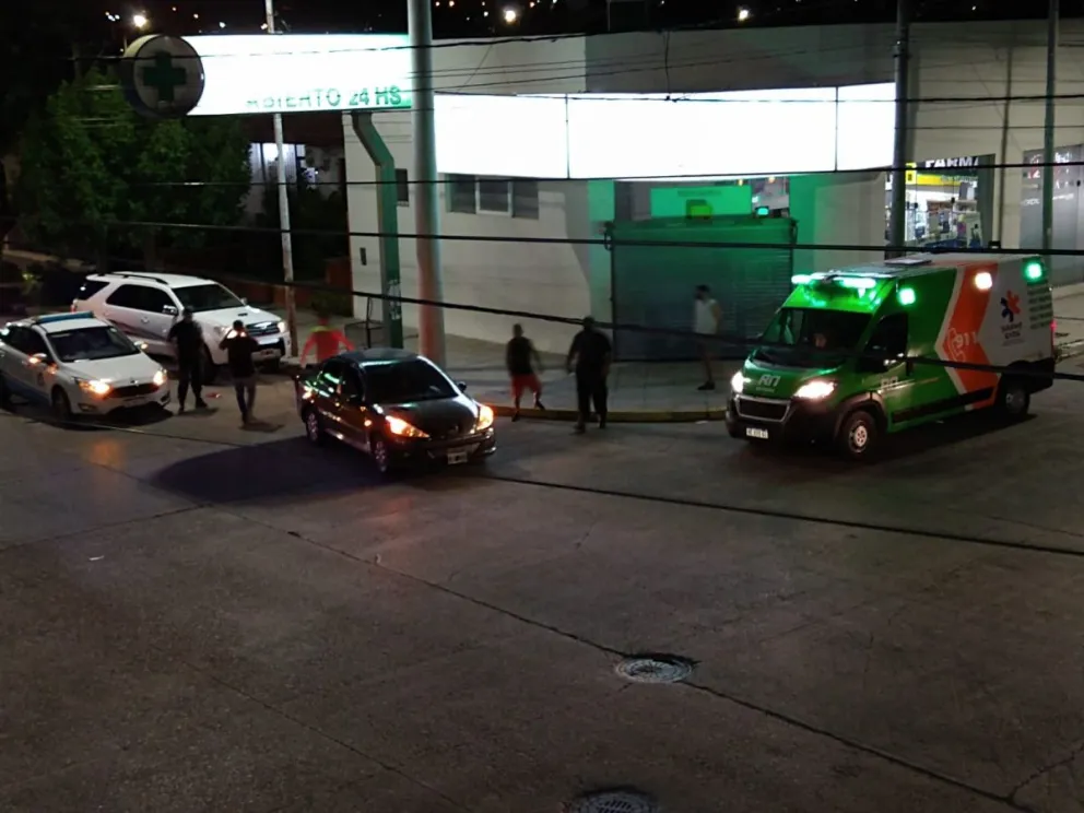 La picadura de una hormiga ocasionó el choque afuera de Farmasur