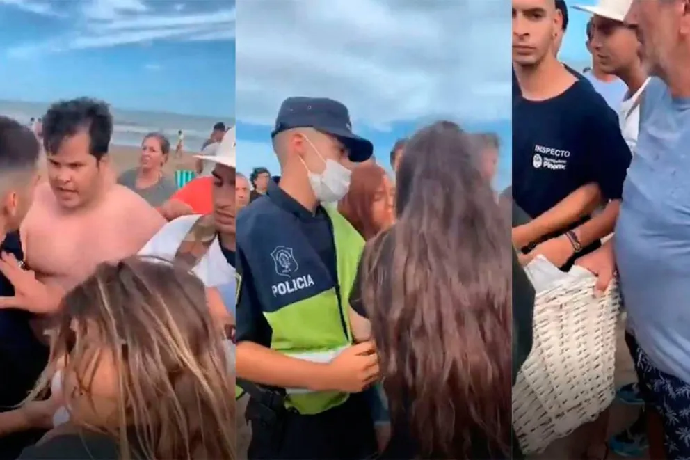 Inspectores quisieron sacarle la canasta a un churrero y los turistas lo impidieron