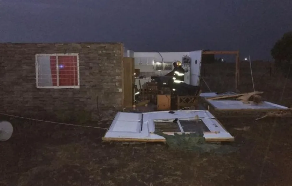 Una tormenta azotó a San Blas y provocó destrozos