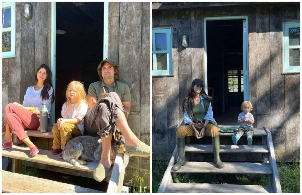 Zaira Nara mostró la espectacular mansión donde vive en San Martín de los Andes 