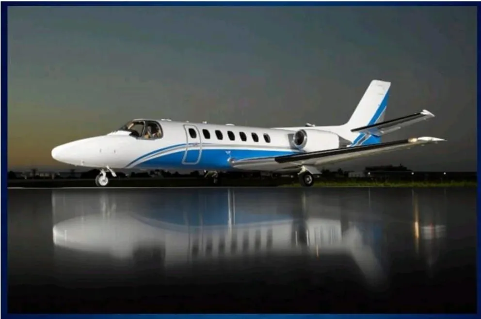 Una joya del aire como el Cessna Citation podría volar por los cielos para Río Negro