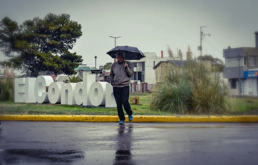 En clima de alerta, calculan más de 38 milímetros de lluvia en la Comarca Viedma-Patagones