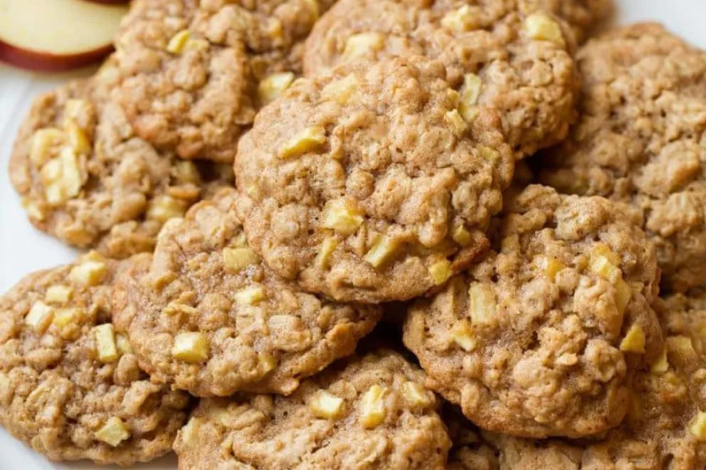Ideal para la merienda: cómo preparar galletitas de avena y manzana, ¡sin azúcar!
